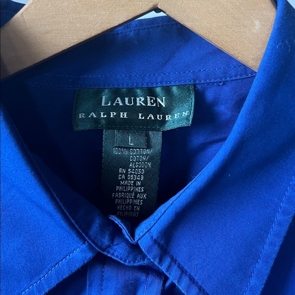 Ralph Lauren LRL Button Up Shirt Size Large - Picture 3 of 4